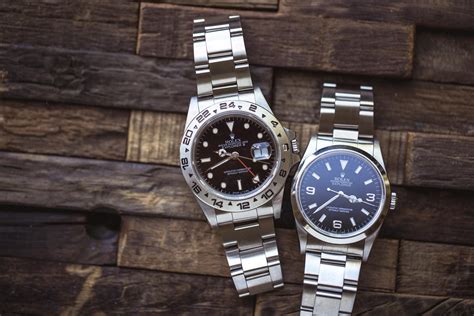 rolex explorer i vs rolex explorer ii|Rolex Explorer II thickness.